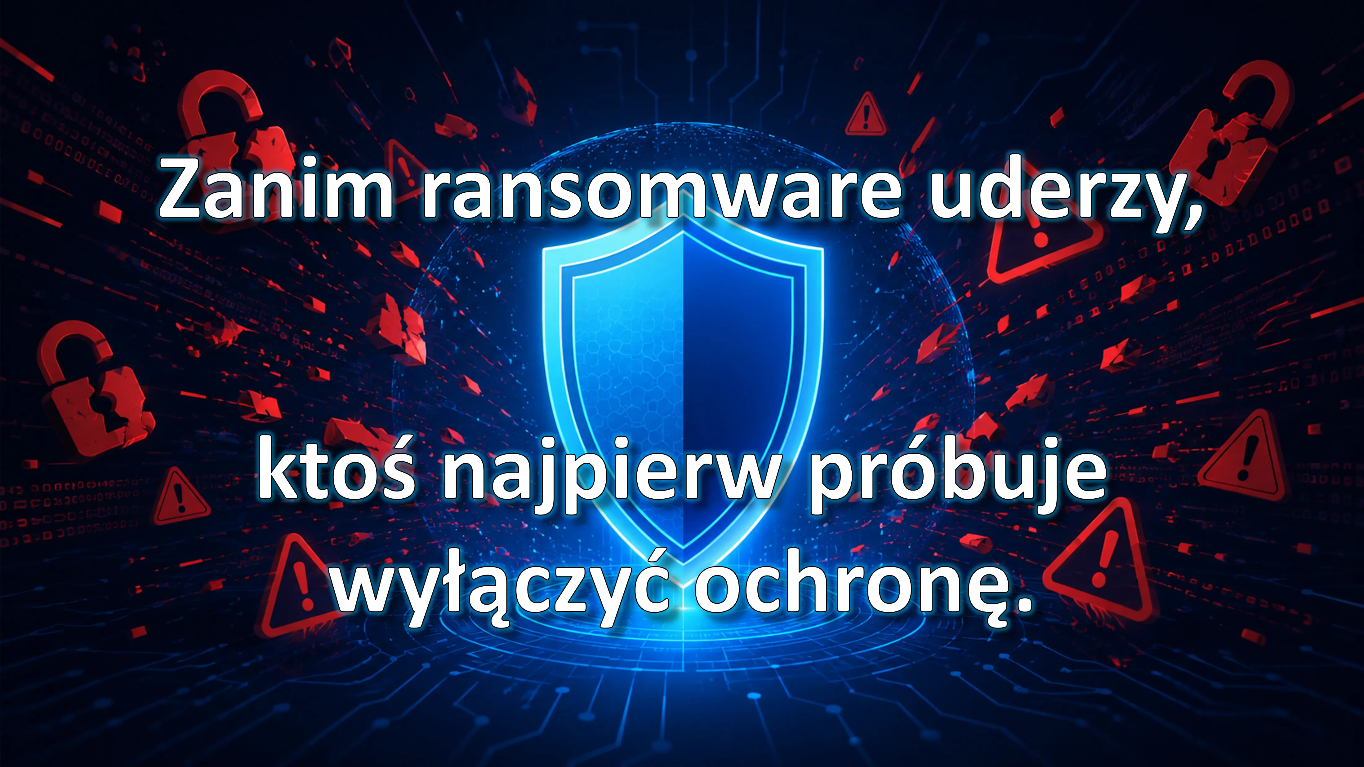 Tarcza ochronna w centrum cyfrowego ataku — ochrona, która nie daje się wyłączyć